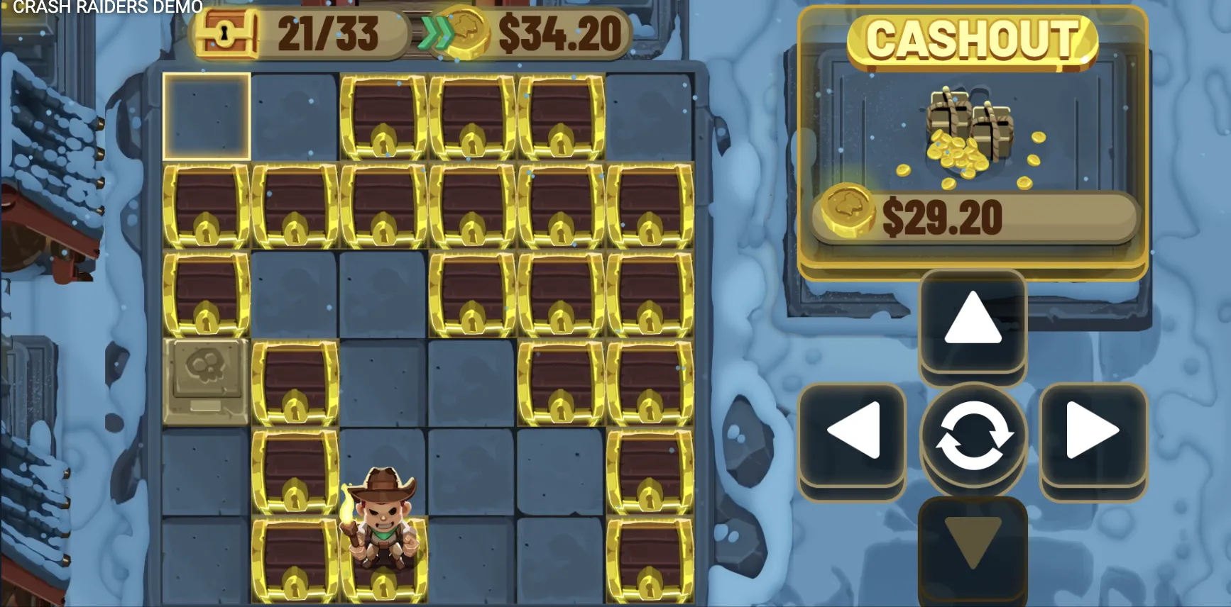 Crash Raiders main game screen hero image