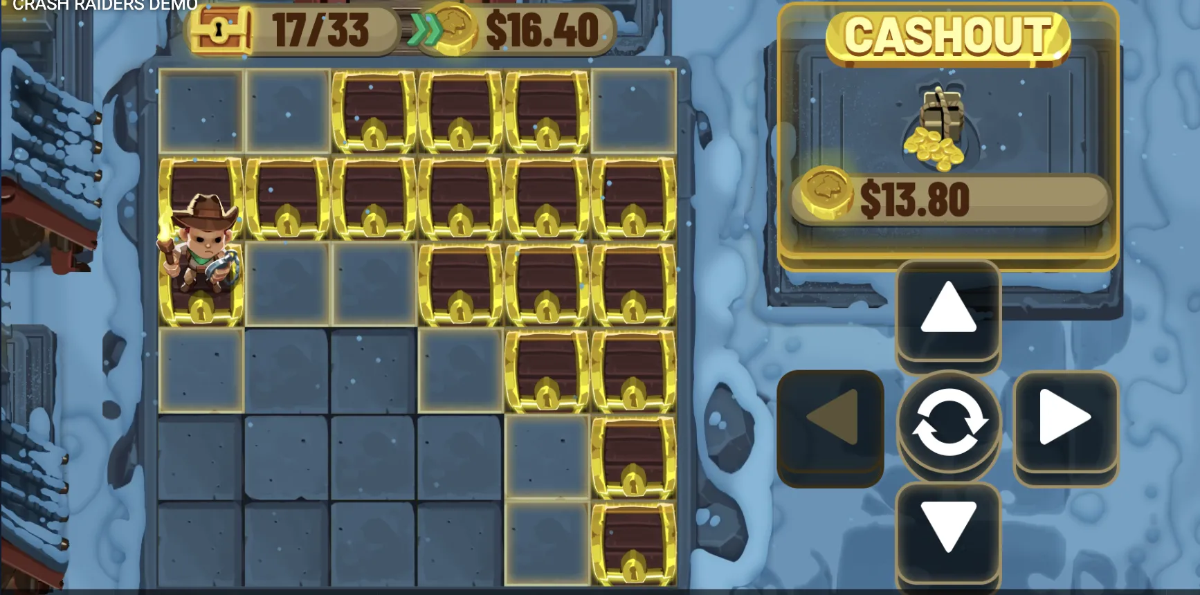 Crash Raiders special symbols and wild mechanics